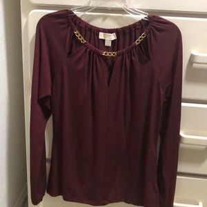 Michael Kors long sleeve blouse